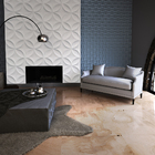 Piso Cerâmico Polido Borda Reta 80x80cm modelo Radica Ceusa