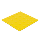 Piso Tátil Alerta Amarelo Placa 25x25cm Daud