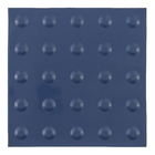 Piso Tátil Alerta Azul Placa 25x25cm Daud