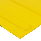 Piso Tátil Direcional Amarelo Placa 25x25cm Daud