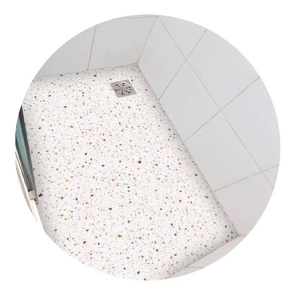 Piso Vinil Antiderrapante Para Box Granilite Rosado - 1,20 X