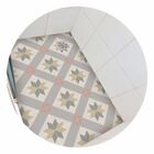 Piso Vinil Antiderrapante Para Box Ladrilho Estrela- 1,20 X 0