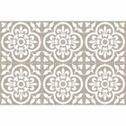 Piso Vinil Antiderrapante Para Box Ladrilho Floral - 1,20 X 0