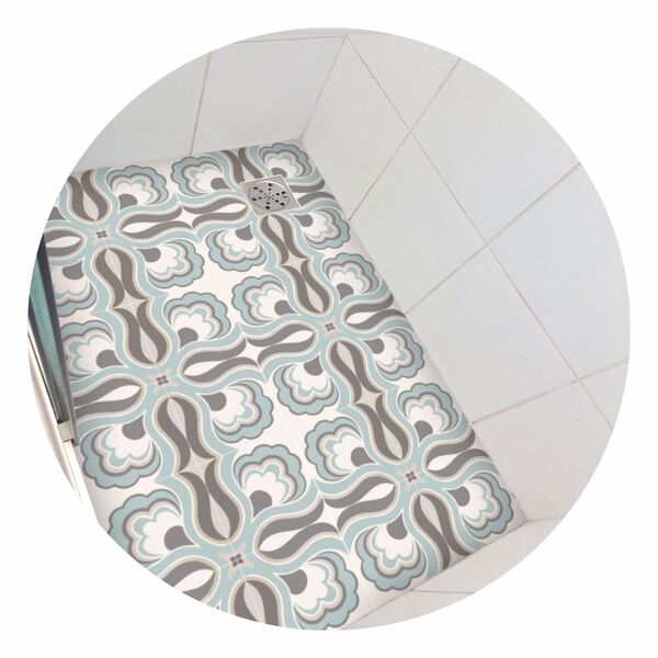 Piso Vinil Antiderrapante Para Box Ladrilho Olga - 1,20 X 0,8