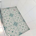 Piso Vinil Antiderrapante Para Box Ladrilho Português Verde -