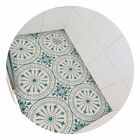 Piso Vinil Antiderrapante Para Box Ladrilho Português Verde -