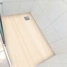 Piso Vinil Antiderrapante Para Box Madeira Marfim - 1,20 X 0,