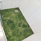 Piso Vinil Antiderrapante Para Box Mármore Verde - 1,20 X 0,8