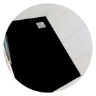 Piso Vinil Antiderrapante Para Box Preto - 1,20 X 0,80 Metros