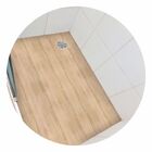 Piso Vinil Para Box Antiderrapante Madeira Amendola - 1,20 X