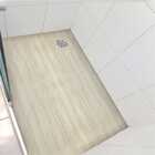 Piso Vinil Para Box Antiderrapante Madeira Clara - 1,20 X 0,8