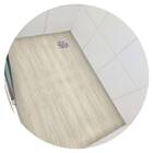 Piso Vinil Para Box Antiderrapante Madeira Clara - 1,20 X 0,8