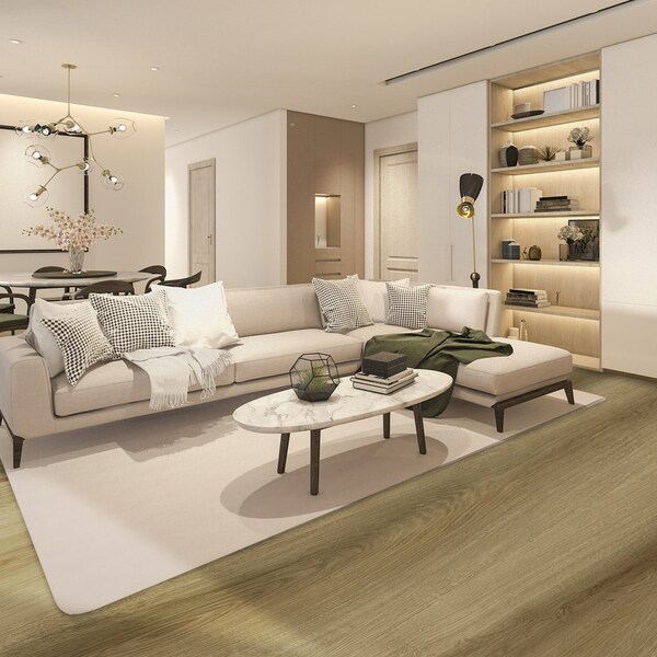 Piso Vinilico 2mm Colado Confort Flexfloor Cor: Braúna