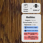 Piso Vinilico  Autocolante  Imbuia 2mm Caixa Com 3,34 M²