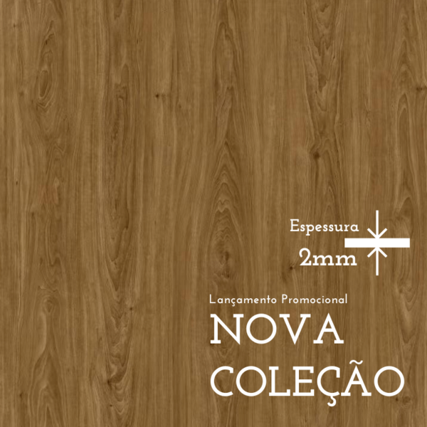 Piso Vinílico Auto Adesivo 2mm, Capa De Proteção 0,3mm Kit 10m²