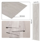 Piso Vinílico Auto Adesivo Régua Madeira Manta Caixa 5m² Cor