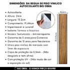 Piso Vinilico Autocolante Alto Trafego e Proteção Top UV- Kit