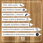 Piso Vinilico Autocolante Alto Trafego e Proteção Top UV- Kit