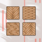 Piso Vinílico Autocolante Amadeirado Carvalho (8m²)