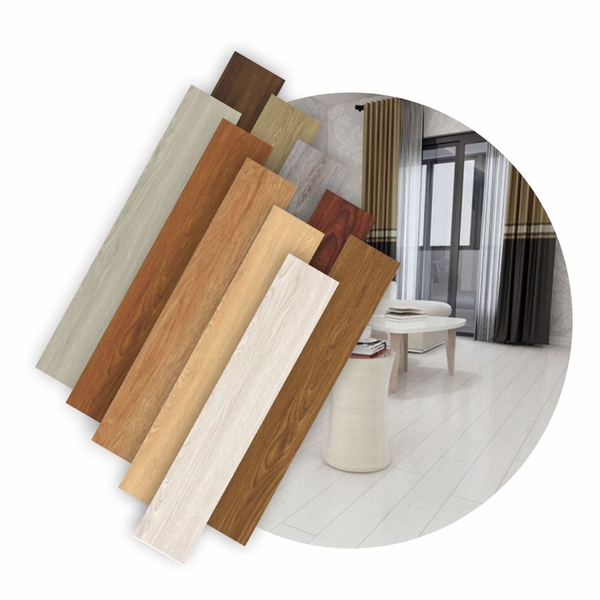 Piso Vinilico Autocolante Em Régua Madeira - Madeira Branca O