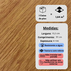 Piso Vinilico Clicado  Rígido Amadeirado  4mm Caixa Com  1,64