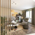 Piso Vinílico Click 122x18cm Old Art m² Artens