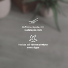 Piso Vinílico Rígido Click Camden Grigio Madeira Cinza m² Artens