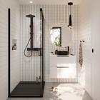 Piso Vinílico Rígido Click Frost Pedra Cinza m² Artens