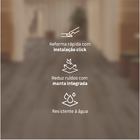 Piso Vinílico Rígido Click Reservas Rocas Madeira m² Vexa