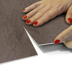 Piso Vinílico Cola Château Fontenay Texturizado Marrom m² Arquitech