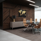 Piso Vinílico Cola Lumiere Force Texturizado Marrom m² Arquitech