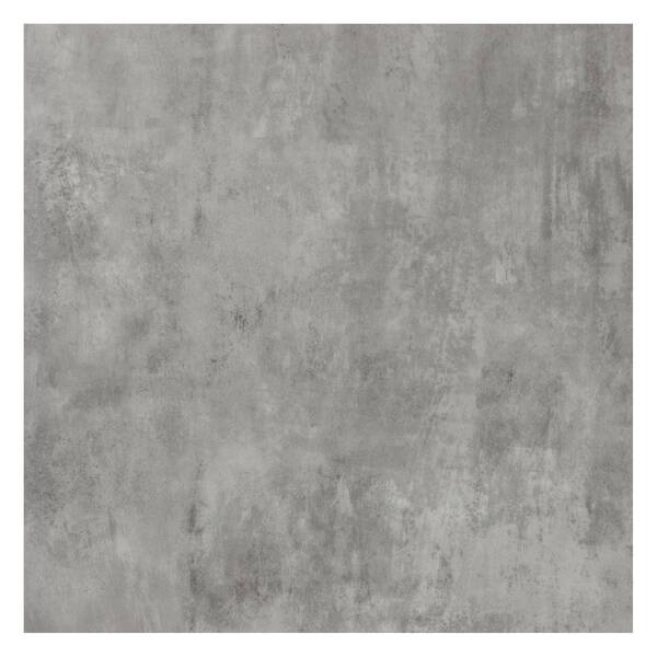 Piso Vinílico Cola Paradis Dubai Cimento Grafite m² Eliane Floor