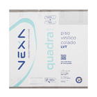 Piso Vinílico Placa Cola Quadra Bonet Pedra m² Vexa