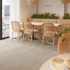 Piso Vinílico Placa Cola Quadra Bonet Pedra m² Vexa