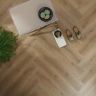 Piso Vinilico Cola Marrom Sense Soul Madeira m2 Eliane Floor