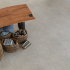 Piso Vinílico Cola Seoul Argento Cimento Cinza m² Eliane Floor