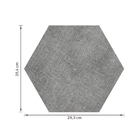 Piso Vinílico Cola SPC Bogotá Cimento Cinza m² Durafloor