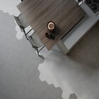 Piso Vinílico Cola Cinza SPC Vegas Cimento m² Durafloor