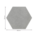 Piso Vinílico Cola SPC Vegas Cimento Cinza m² Durafloor