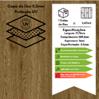 Piso Vinílico Colado 3mm Com Proteção - Angelim - M2