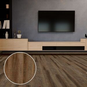 Foto de Piso Vinílico Colado 3mm Com Proteção - Imbuia - M2