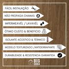 Piso Vinílico Colado 3mm Com Proteção - Jacaranda - M2