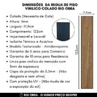Piso Vinílico Colado 3mm Com Proteção - Jacaranda - Peça