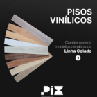Piso Vinilico Colado Hortência M²  - Pix