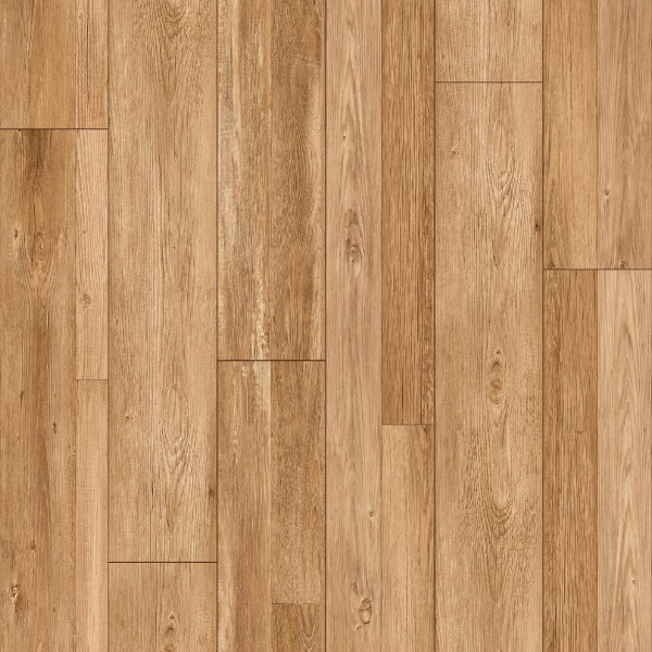 Piso Vinílico Em Manta Amadeirado, Imita Madeira, Residência