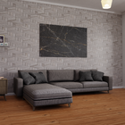 Piso Vinilico Em Manta Com Brilho, Imita Madeira, Antiderrapa