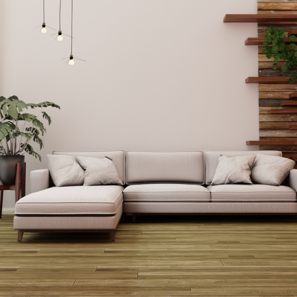 Piso Vinílico Em Manta Pvc 0,7mm Antiderrapante 22m² Imita Ma