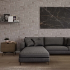 Piso Vinílico Em Manta Pvc 0,7mm Antiderrapante 28m² Imita Ma