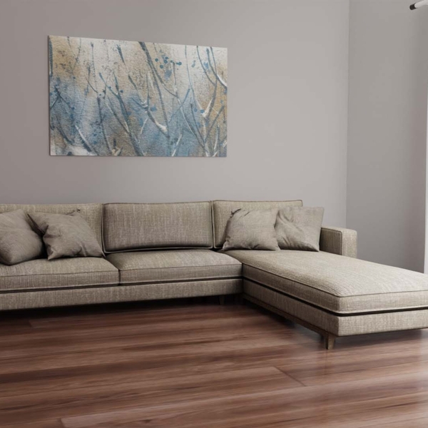 Piso Vinílico Em Manta Pvc 0,7mm Antiderrapante 34m² Imita Ma