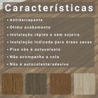 Piso Vinílico Em Manta Pvc 0,7mm Antiderrapante 6m² Liso Fosc